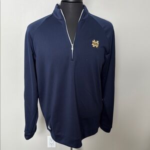 adidas Notre Dane Men's Quarter-Zip